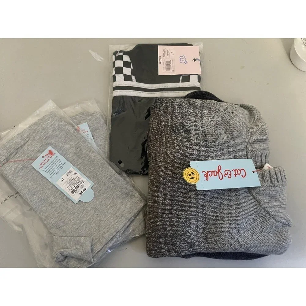 NWT cat & jack mix bundle size 2T & 3T